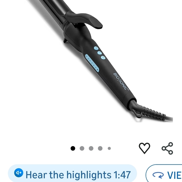 Bio Ionic Black Pro Curling Iron - Picture 6 of 7